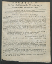 dziennik urzedowy woj.sandomierskiego 1830-28-dod3-00001